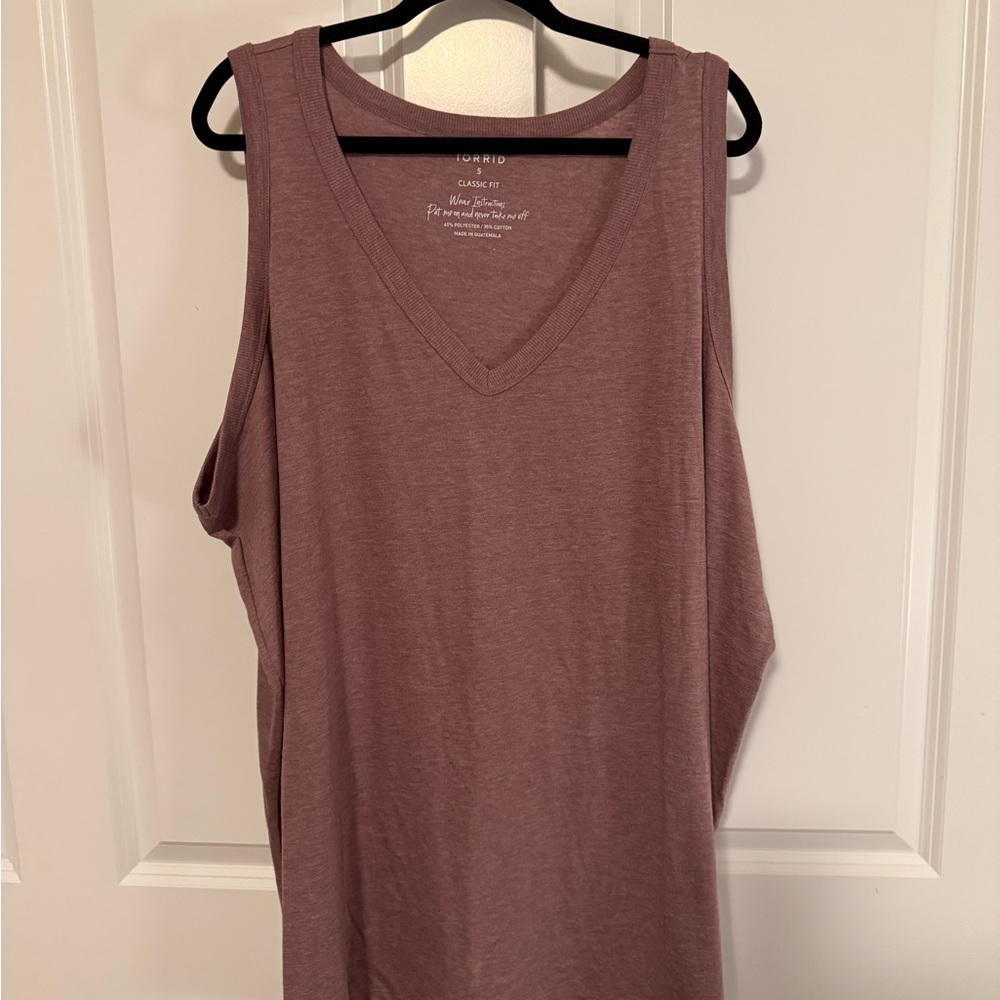 Torrid Women's Dusty Rose Tank Top